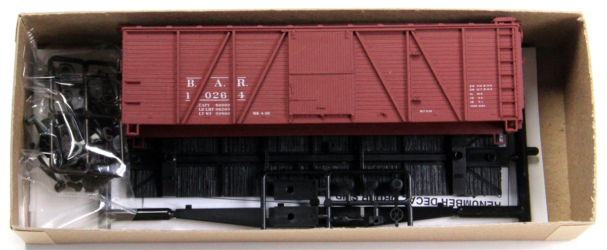 Accurail 7206 40' SS Wood Box BAR