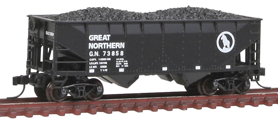 Atlas 50001639 N Great Northern 2 Bay Offset Side Hopper #73858