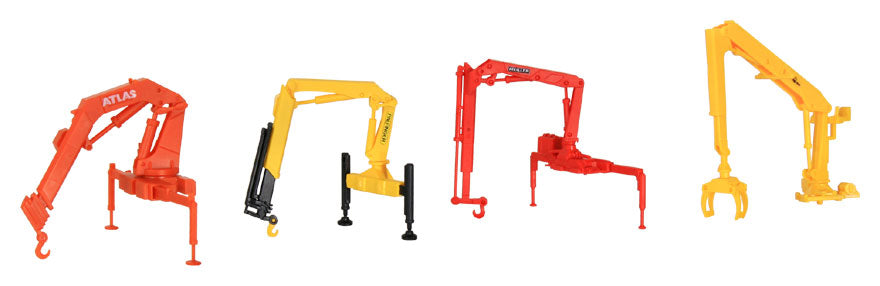 Kibri 15705 HO Crane Set (Set of 4)