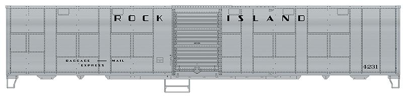 Walthers 17284 50 Ft NYC Exp Boxcar RI