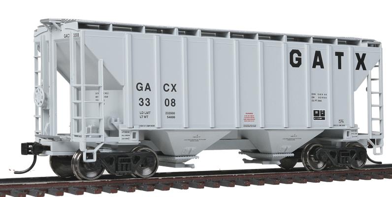 Walthers 7111 GATX 37' Covered Hopper #3308