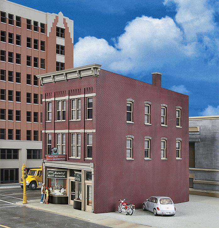 Walthers 933-3476 HO Scale Jewelry Store Building Kit