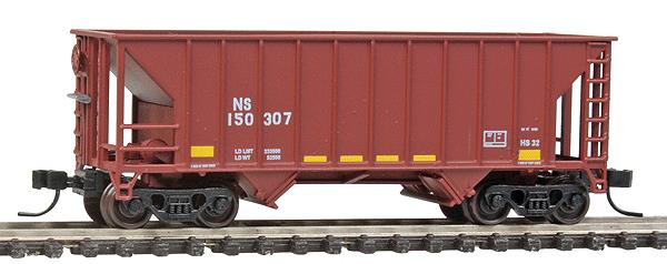 Walthers 932-50132 N Norfolk Southern Greenville 100T 2-Bay Hopper #150307