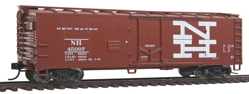 Walthers 910-1558 HO Scale New Haven 40' Plug-Door Boxcar #45097