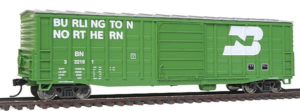 Walthers 932-60802 HO Burlington Northern 50' Waffle-Side Boxcar #332161