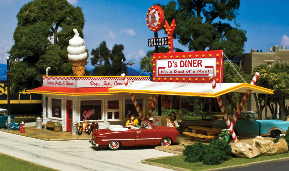 Woodland Scenics PF5208 N D's Diner Building
