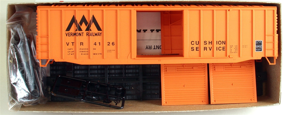 Accurail 5655 HO Vermont RY 50' exterior-post boxcar