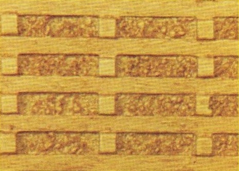 Chooch 8502 HO Flexible Wood Timber Series Cribbing Medium Sheet