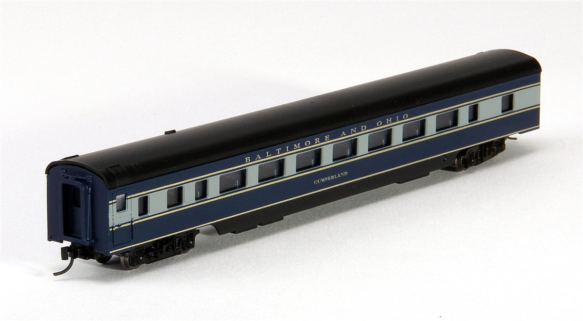 Con-Cor 40040 N Baltimore & Ohio 85' Passenger Coach Car – Trainz