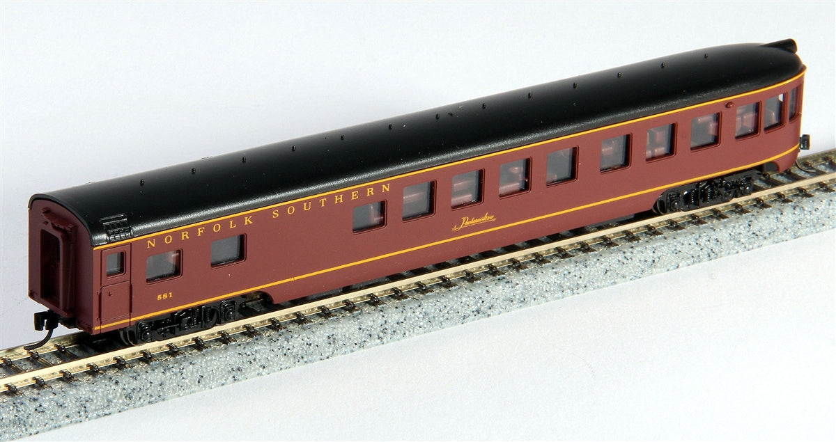 Con-Cor 40194 N 85' Norfolk Southern Smooth-Side Observation Car