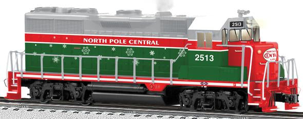 Lionel 6-38971 North Pole Central Non-Powered GP35 Diesel Locomotive #2513
