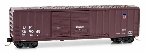Micro-Trains 03000230 N Union Pacific 50' Rib-Side Double-Door Boxcar #369048