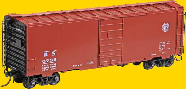 Kadee 4316 HO Birmingham Southern PS-1 40' Boxcar with 6' Door