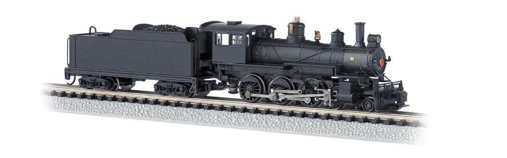 Bachmann 51451 N Painted & Unlettered 4-6-0 Steam Locomotive w/DCC