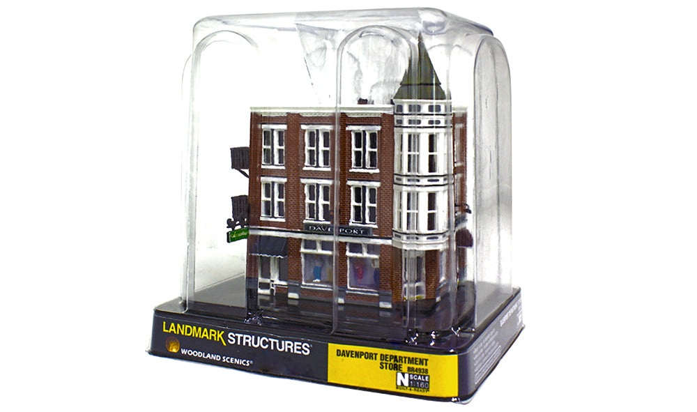Woodland Scenics BR4938 N Built-&-Ready Davenport Department Store Building