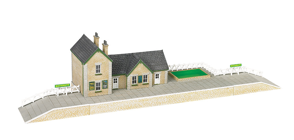 Bachmann 35901 HO 21.25" x 5.125" x 4.875" Maithwaite Station Building