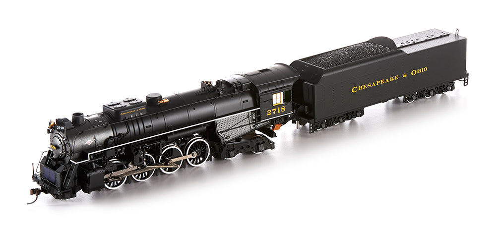 Bachmann 52402 HO Chesapeake & Ohio 2-8-4 Kanawha/Berkshire w/Sound & DCC #2718