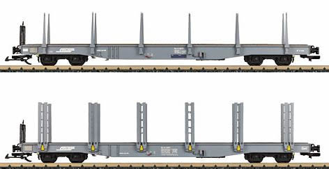 LGB 40921 RhB Stake Car (Set of 2)