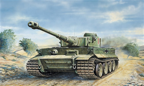 Italeri 286 1:35 Tiger I Ausf E Military Tank Model Kit