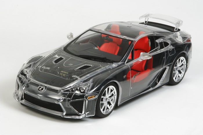 Tamiya 24325 1:24 Lexus LFA Car (Full View)