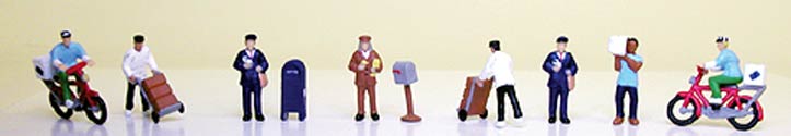 Model Power 1379 N Postal Workers Figure Set