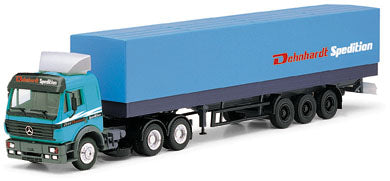 Herpa 143547 HO Denhardt Mercedes-Benz SK Semi-Trailer