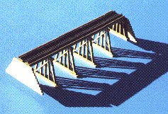 184-171  -  Pile & frame trestle kit - HO Scale main image 0