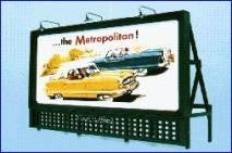 Blair Line 1431 N Lattice Billboard Kit w/4 Different Signs