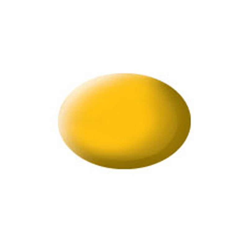 Revell 36115 RAL 1017 Yellow Matt Aqua Color Acrylic Paint - 18 ml. Can