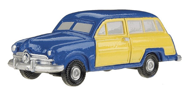 Herpa 63269 HO EconoCars - 1940’s Wood-Side Station Wagon