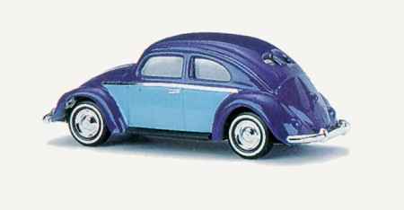Busch 42748 1:87 Volkswagen Bug w/Light Blue doors