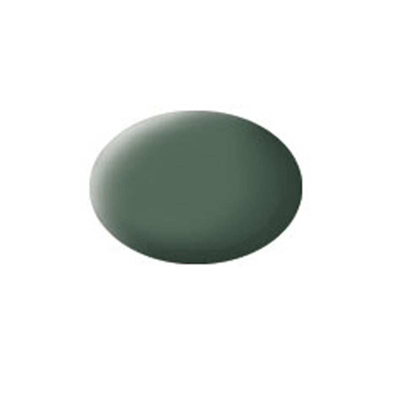 Revell 36167 Green-Grey Matt Aqua Color Acrylic Paint - 18 ml. Can