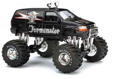 Busch 44651 1:87 Dodge Ram Van Terminator