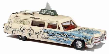 Busch 42909 1:87 Cadillac Wagon Harvey' s