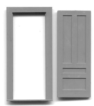 Grandt Line 3629 O 34" 4 Panel Door with Frame (Pack of 2)