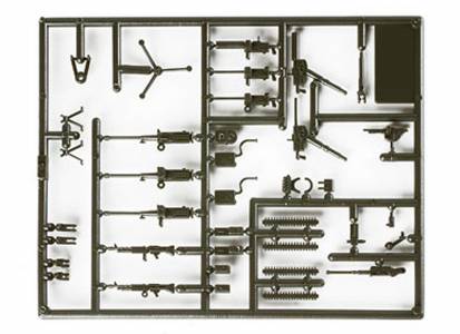 Herpa 742139 HO Minitanks: US Machine Gun Set