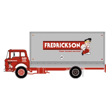 Athearn 10087 N Fredrickson Ford C-Series W/Box Van