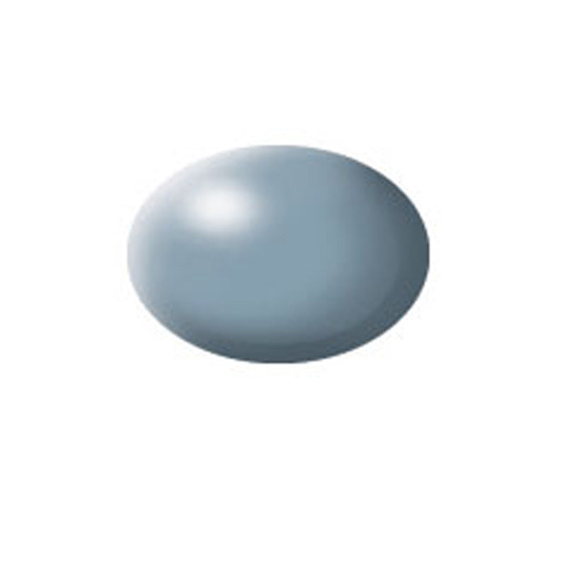 Revell 36374 Grey Silk Aqua Color Acrylic Paint - 18 ml. Can