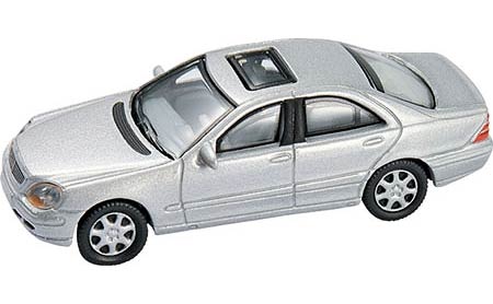 Model Power 19100 1:87 Mercedes-Benz S Class Silver