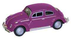 Model Power 19173 HO Purple Volkswagen Beetle Minis