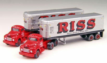 Classic Metal Works 51147 N Mini Metals RISS IH R190 Tractor/Trailer (Pack of 2)