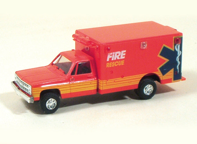 Trident Miniatures 90061 1:87 Fire Rescue Vehicle Emergency Lights