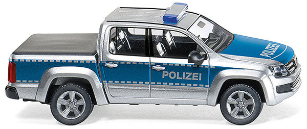 Wiking 031106 HO Police Volkswagen Amarok Pickup Truck