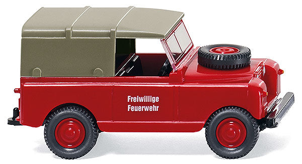 Wiking 086126 1:87 Fire Brigade Land Rover