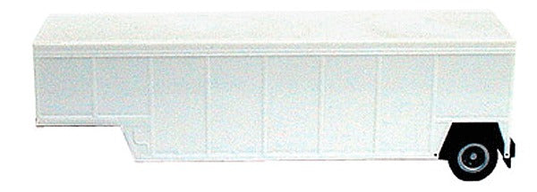Promotex 5330 HO Herpa White Trailer Only Single Axle Beverage Carrier