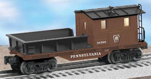 Lionel 6-36589 Lighted Pennsylvania Work Caboose #36589