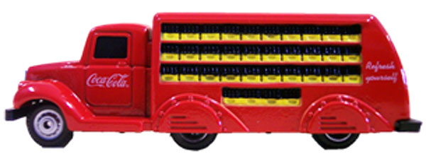 Motor City 424132 1:87 Red Coca-Cola 1937 Bottle Truck