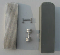 Showcase Miniatures 26 N 30’ 1959 Van Trailer Unpainted Metal Kit