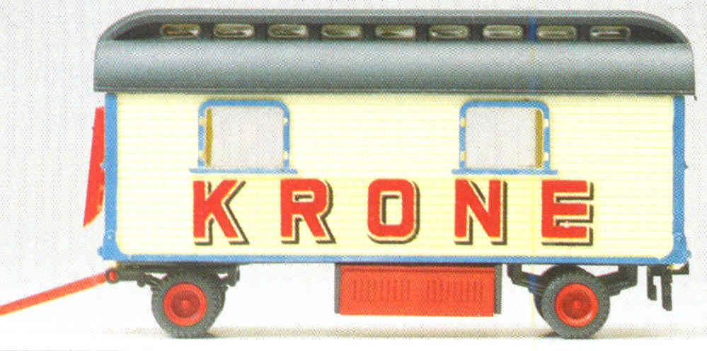 Preiser 21015 HO Circus Krone Caravan Wagon