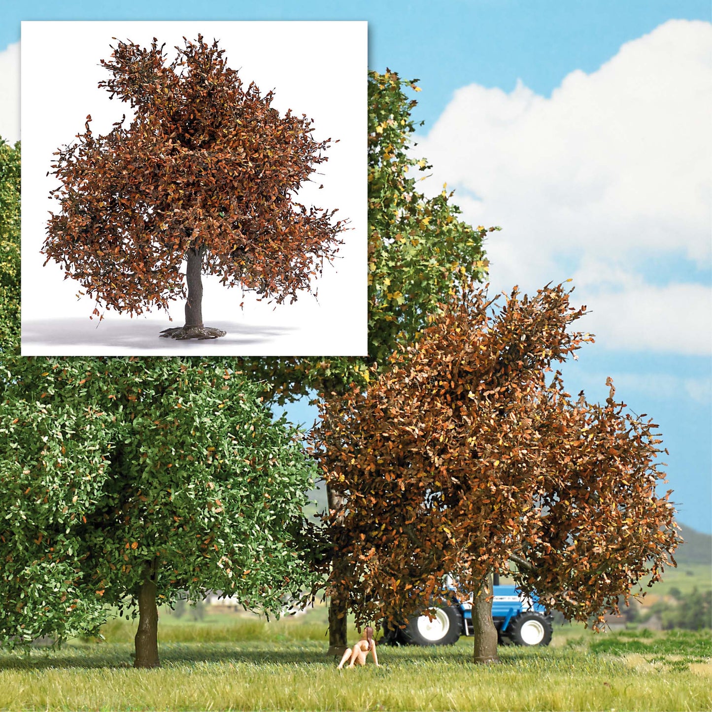 Busch 3664 3.7" Small Fall Oak